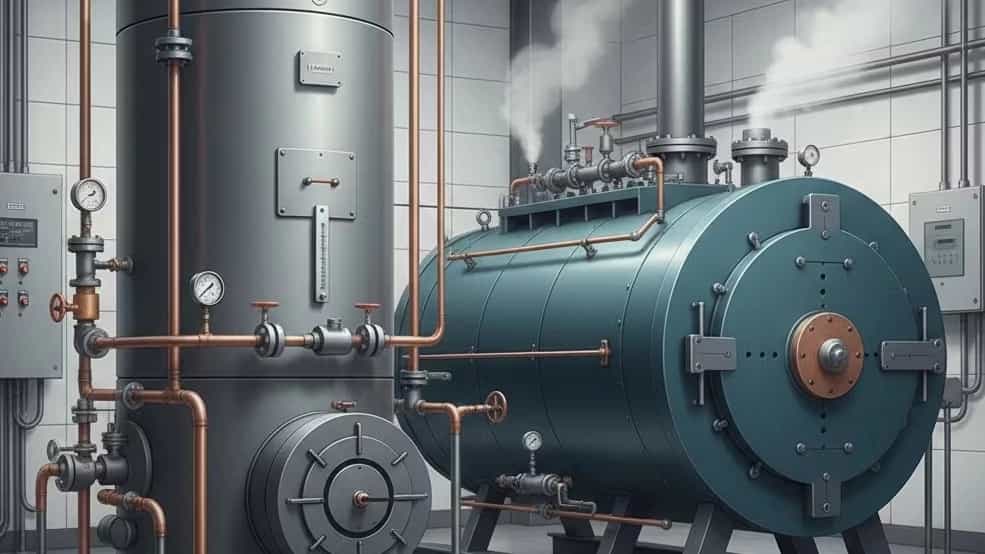 دیگ بخار ایستاده یا خوابیده؟ کدام برای صنعت شما بهتر است؟